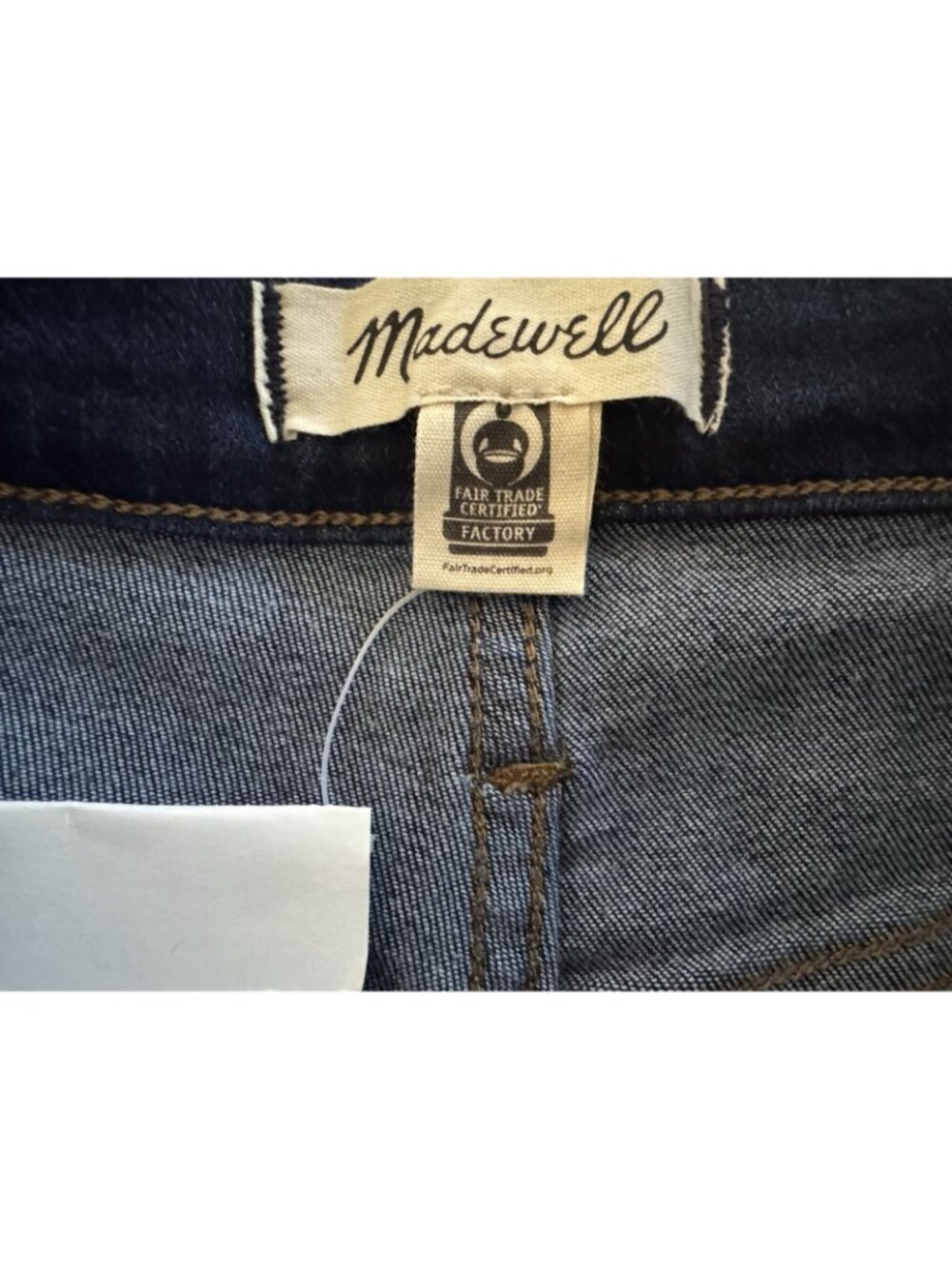 Madewell Women 10" High Rise Skinny Jeans Blue Size 27 new - Picture 3 of 8